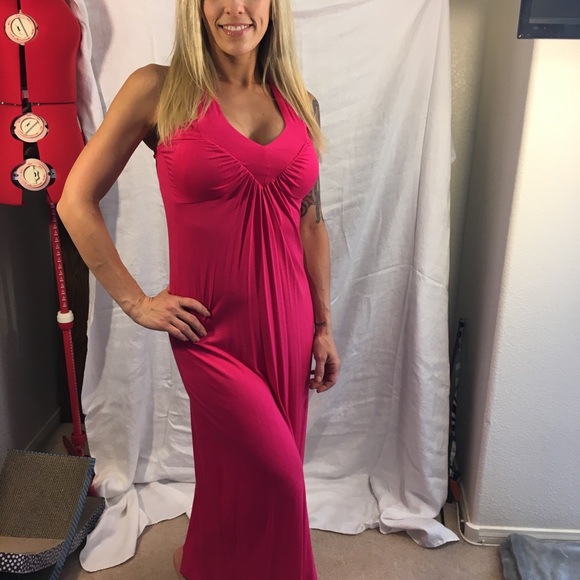 Pink Maxi Dress - Picture 4 of 8